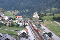 RhB (Rhätische Bahn), Ardez 17. July 2003